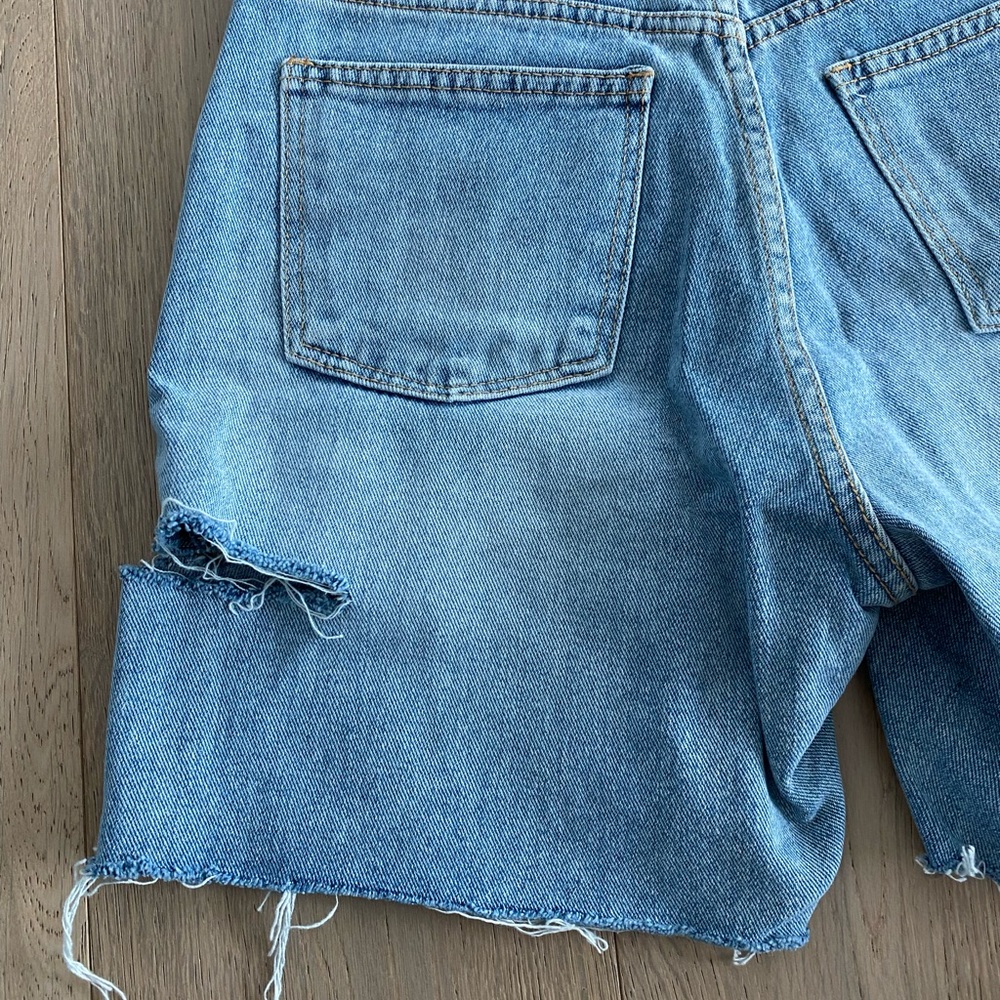 Storets Maria Ripped SlashDenim Shorts - Picture 4 of 10
